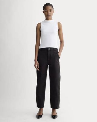 The Utility Barrel Pant | Black | Tall
