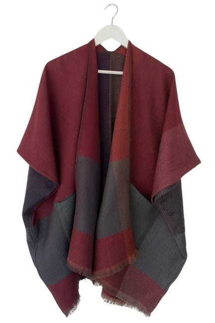 NEW! Wool Poncho Trudi Artemisia