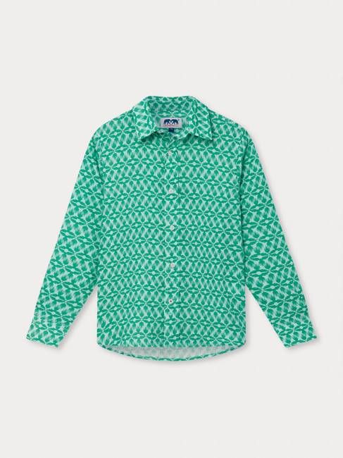 Kids Palm Eagle Abaco Linen Shirt