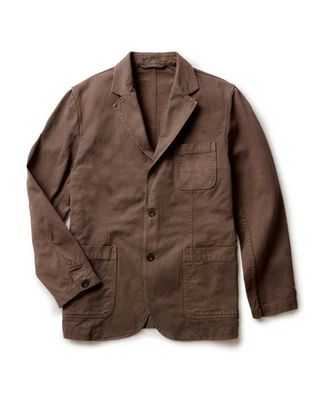 The Foundation Sportcoat in Organic Espresso Twill