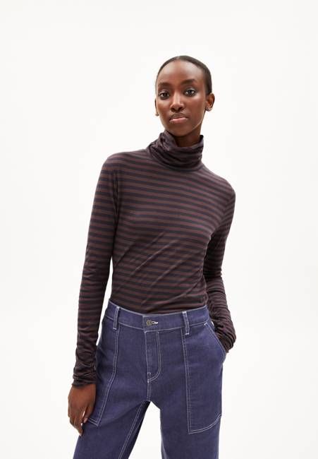 MALENAA STRIPES | fudge-night sky