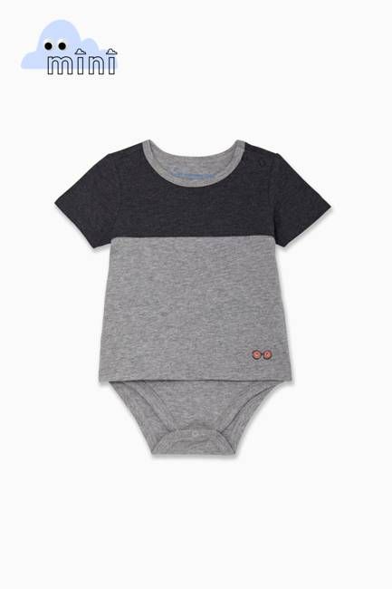 Colorblock 2Fer Bodysuit