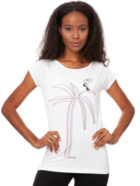 Sunset Cap Sleeve white size S