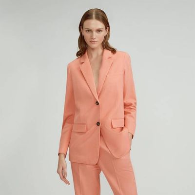 The Oversized Blazer in Buttersmooth | Tawny Pink
