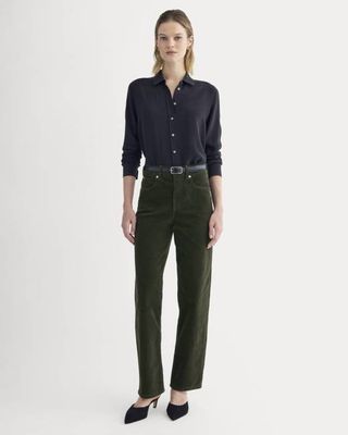 The Way-High® Corduroy Pant | Dark Forest