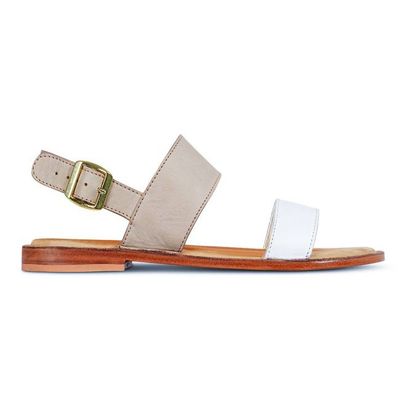 The Cordoba in Oatmeal and White ~ Super Wide