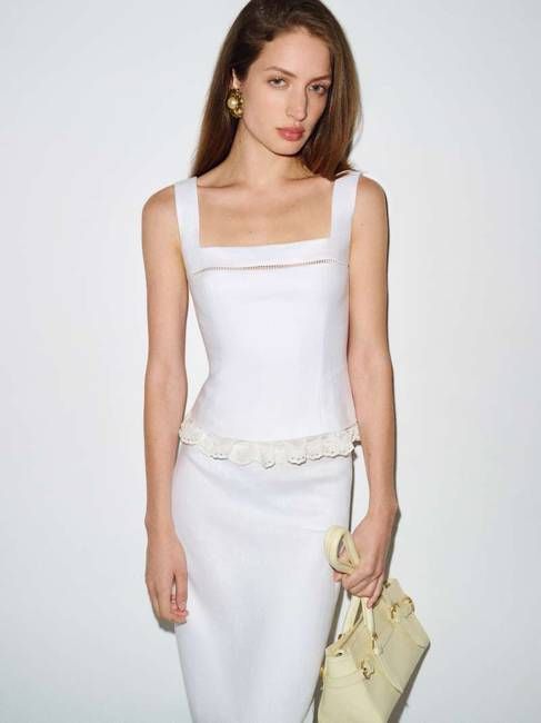 Nanette Linen Top