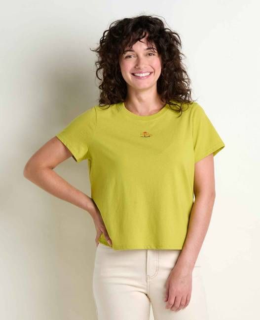 Women's Re-Form Crew Embroidered