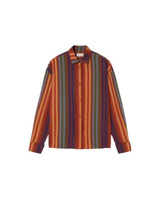 Multicolor striped Juana blouse