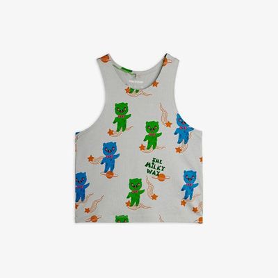 Aliens Print Tank Top