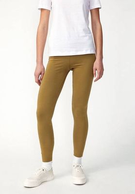 FARIBAA LEGGINGS | golden khaki