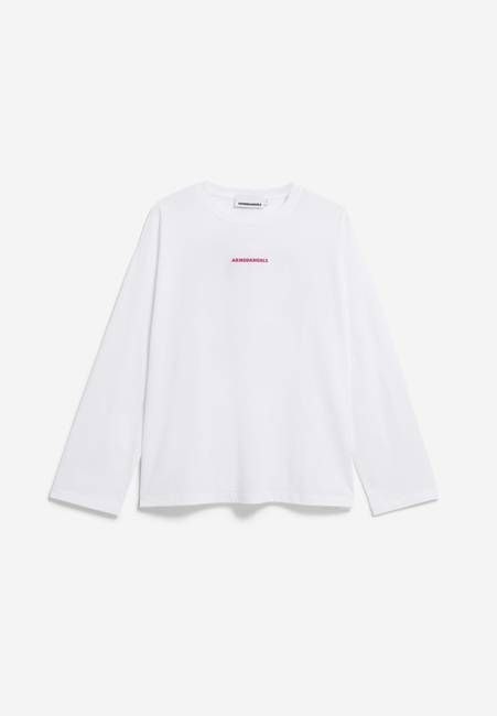 FIETAA SMILE LONGSLEEVE | white-pink mist
