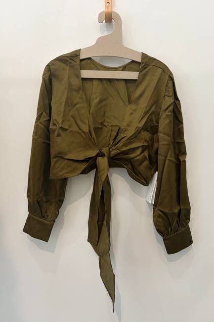 Sample Sale Lauren Top in Silky Hunter