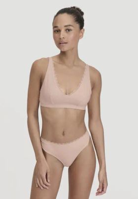 COTTON FEEL LACE Bustier aus Bio-Baumwolle