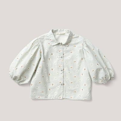 Louisa Blouse, Pasture Print, Oasis