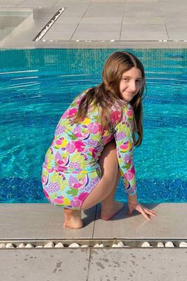 Girl's Fruit Salad Fisher Rashie