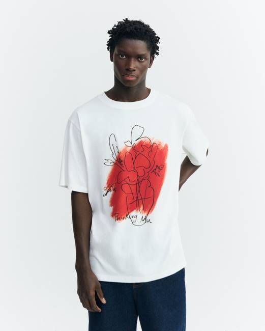 Eric flower oversize T-shirt