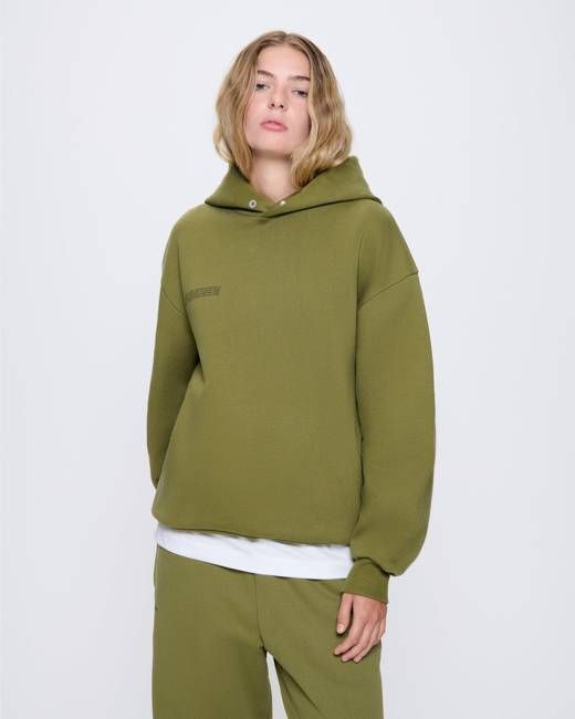 Womens Heavyweight Hoodie—highland green