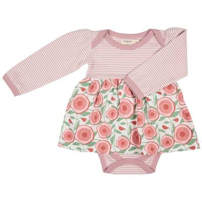 Baby Dress - Large Floral