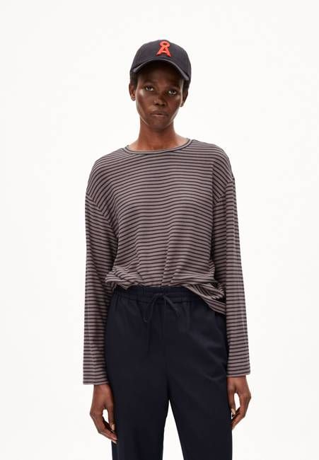 MARYNAA MINI STRIPE| cool ash-muddy water
