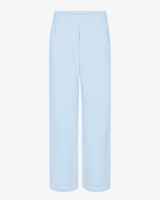 Organic Straight Leg Sweatpants - Polar Blue