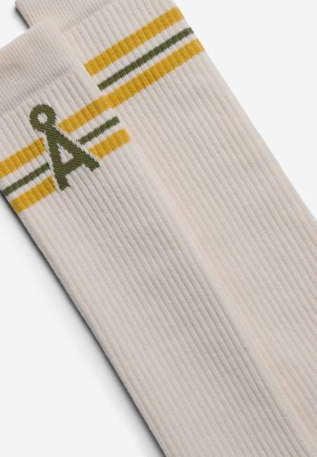 CAARLO STRIPES SOCKS | oatmilk