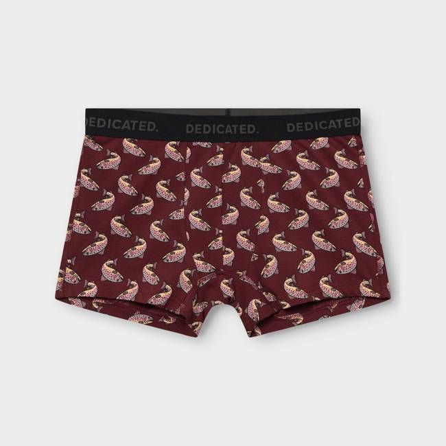 DEDICATED - Boxer Briefs Kalix Trout Burgundy