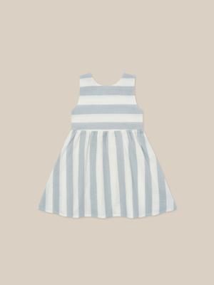 Sardine Stripes Sleeveless Dress