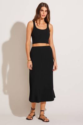 Thalia Set - Black Organic Rib