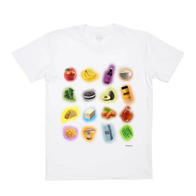 Vegan Icons Unisex T-shirt - White