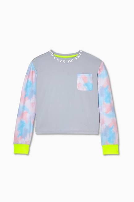 Active Pastel Clouds Tee