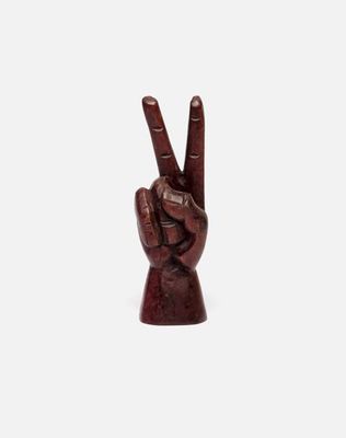 70s Carved Peace Sign -#35