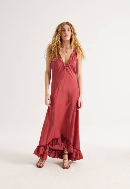 Lucia Gown in Soft Washed Silk