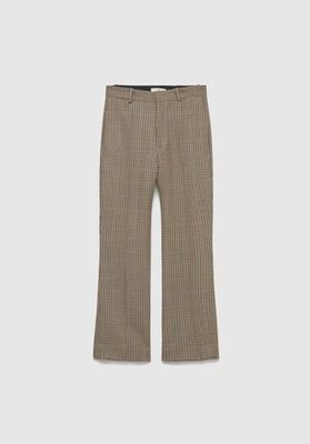 Credo Cropped Checked  Trouser