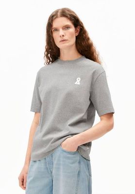 IKONISCHES Å TARJAA T-SHIRT | silbermeliert