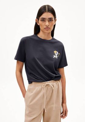 LUALAA DIFFERENCE T-SHIRT | dark steel
