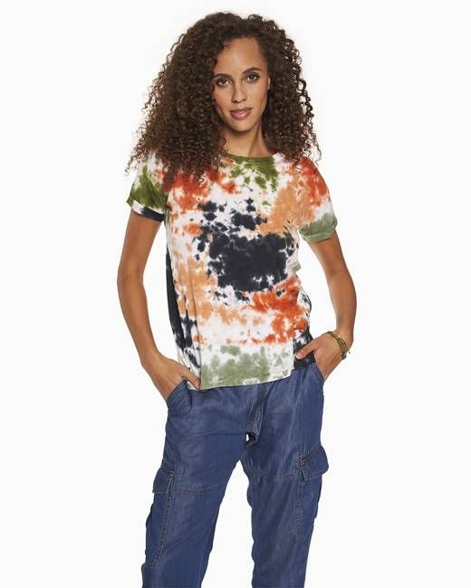 Jenna Rolled Sleeve Tee