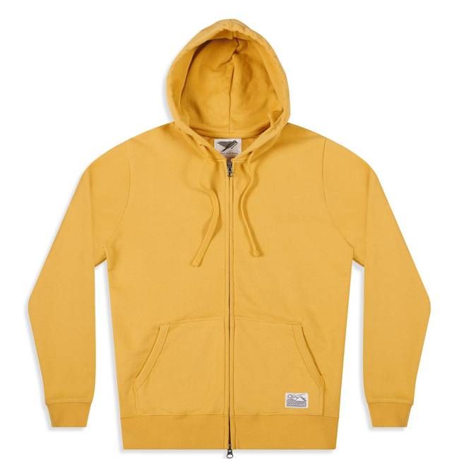 agnes organic cotton zip hoodie