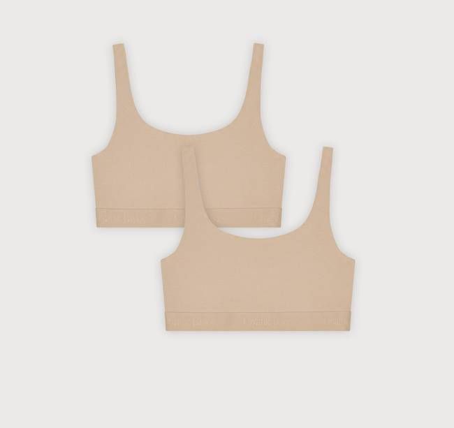 Core Rib Tank Bralette 2-Pack