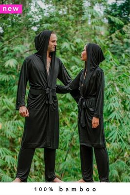 Two Nooboo 100% Bamboo Luxe Kimonos + Lounge Pants (25% OFF)