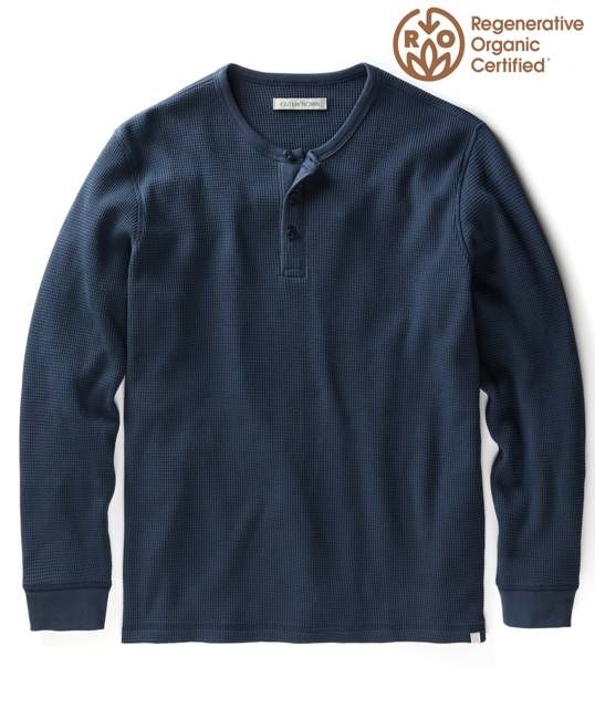 Maritime Waffle Henley - Outerworn
