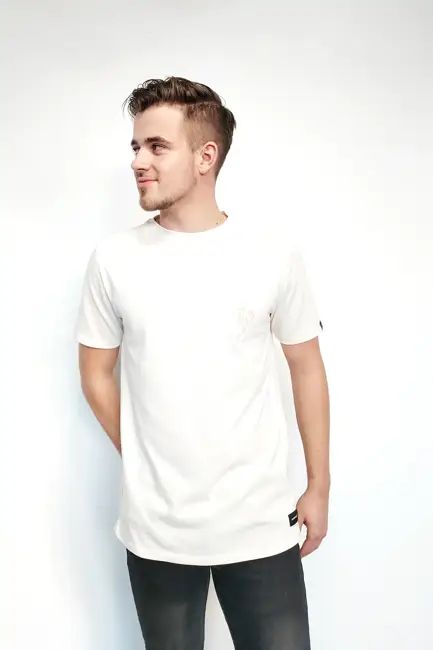 Duurzaam T-shirt Hiland | creme - common | era