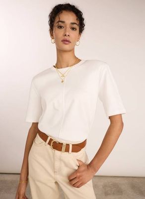 Adeline Organic Shoulder Pad Top