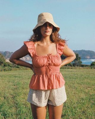 The Lili Top | Ginger Khadi