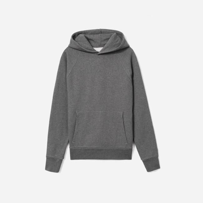 The Track Hoodie | Dark Heather Grey