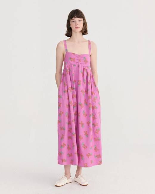 Bobo Choses Juicy Tomatoes Strap Dress