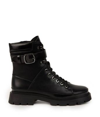 TOMEI Women's Vegan Combat Boots