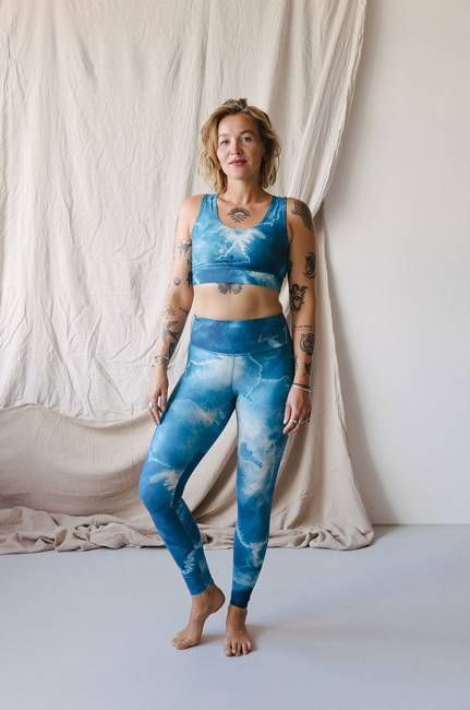 Leggings Oceaanwater - Hoessee