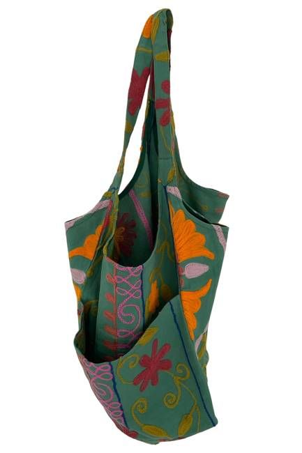 NEW! Zero Waste Suzani Tote Bag No.10
