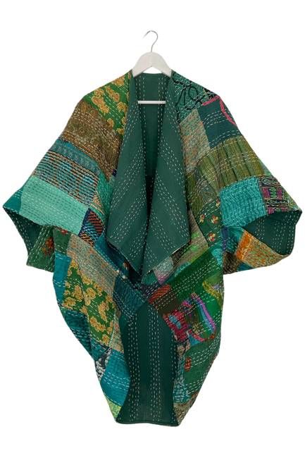 NEW! Vintage Patchwork Stories Kimono No.81